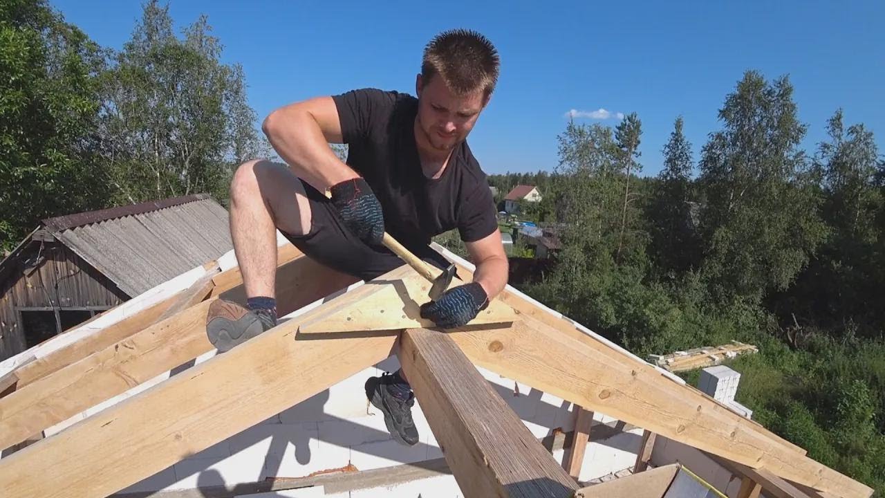 Dach selbst bauen: So montierst du die Sparren richtig