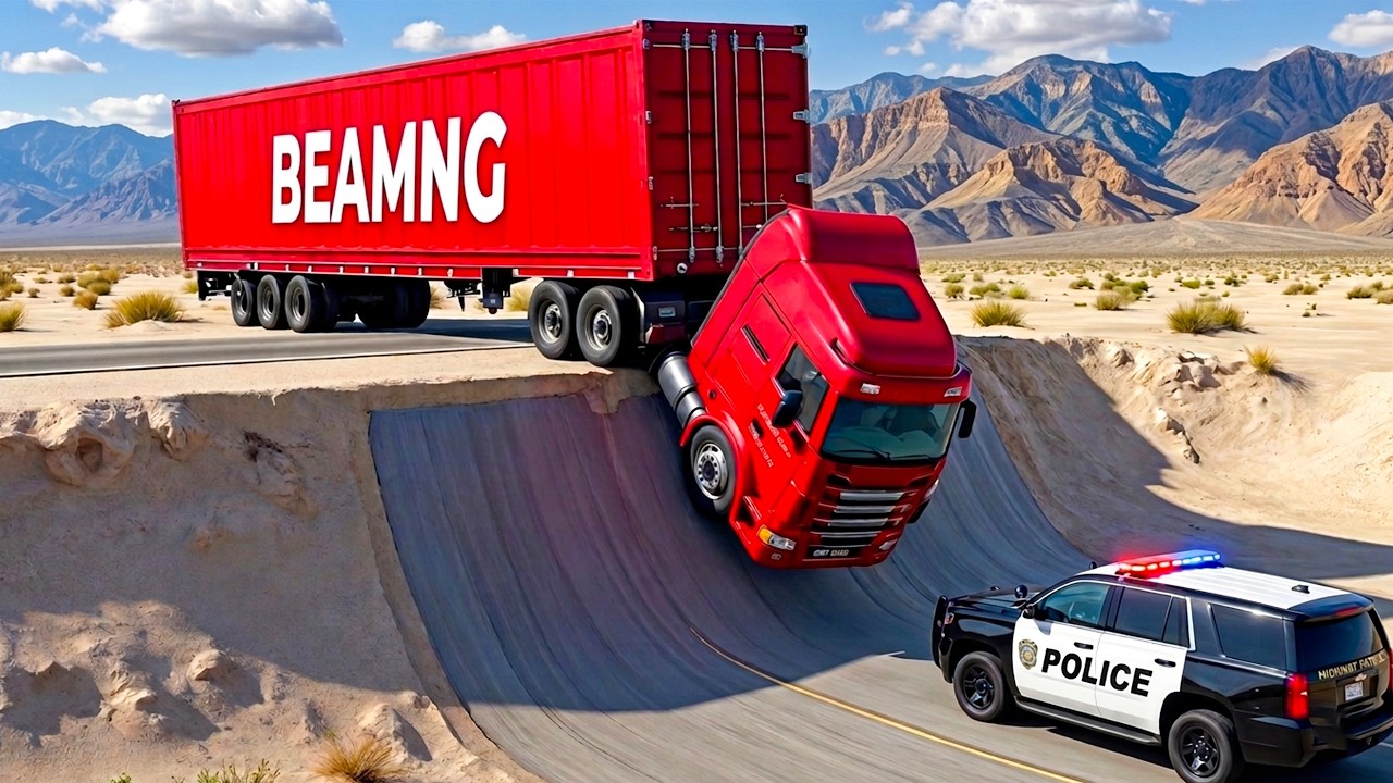 Cars vs INCOMPLETE Roads #1 - BeamNG.drive Fails & Crashes 2026!
