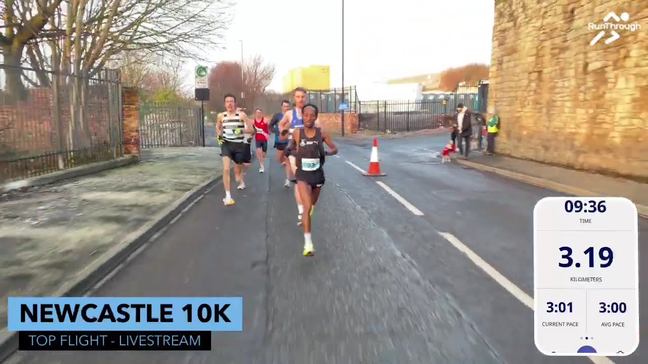 SUB 30! Fast 10K With GPS Data | 29:45 Newcastle 10K