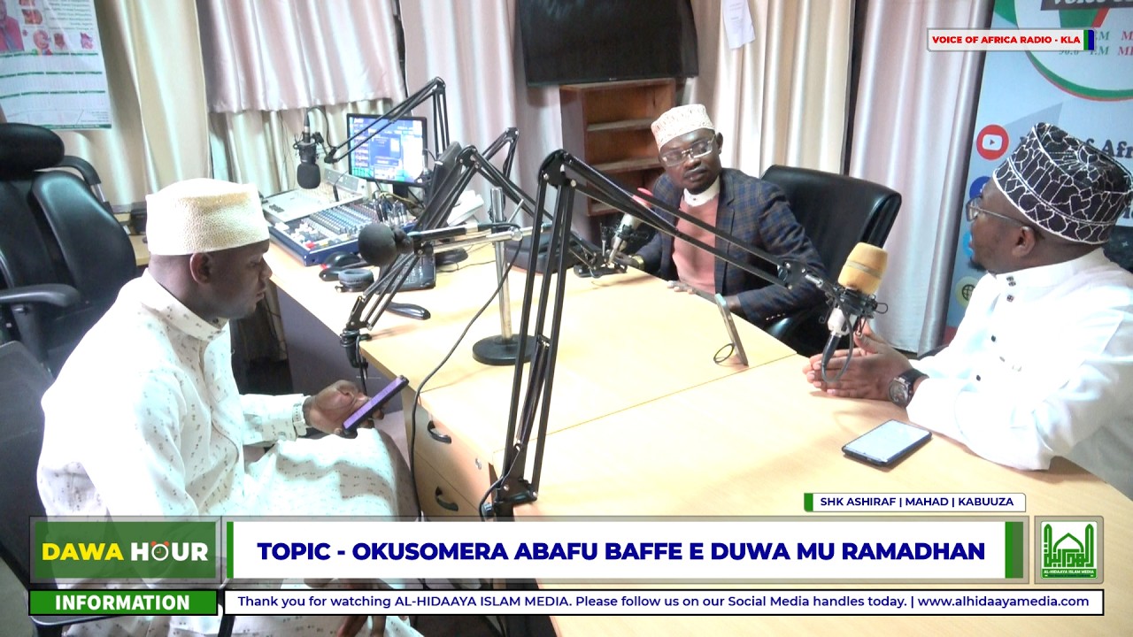 OKUSOMERA ABAFU BAFFE E DUWA MU RAMADHAN - SHK ASHIRAF | MAHAD | KABUUZA