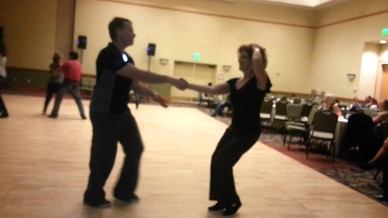 Monica Levin & Jason Miklic.  Swingin' Dance Party 2014