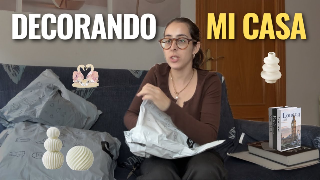 DECORANDO mi  CASA con Shein 🏠🪴cositas muy chulas y ASEQUIBLES para casa!
