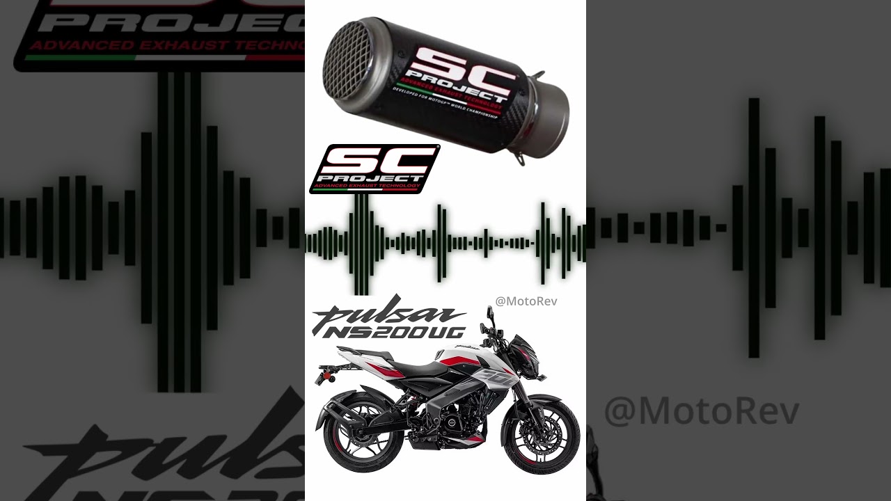 Bajaj Pulsar NS200 Exhaust Sound Battle Comparison