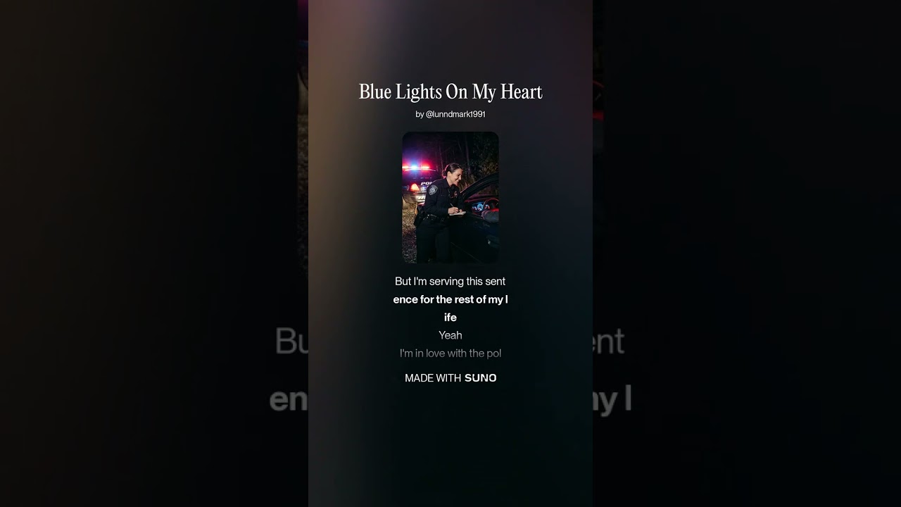 Blue Lights On My Heart