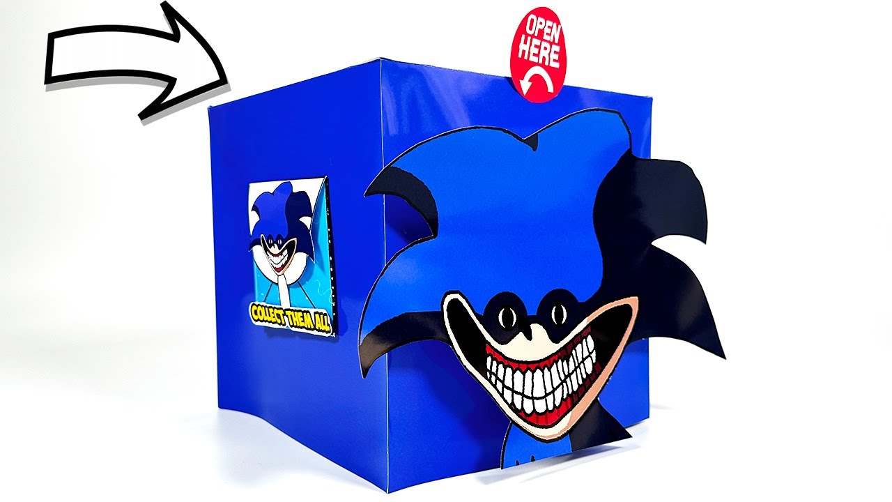DO NOT OPEN ALL SHIN SONIC MYSTERY BOXES AT 3 AM!! 📦WHAT'S Inside ?