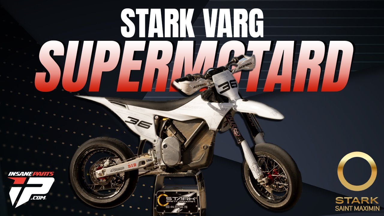 Stark Varg Supermotard -  Le test sur circuit !