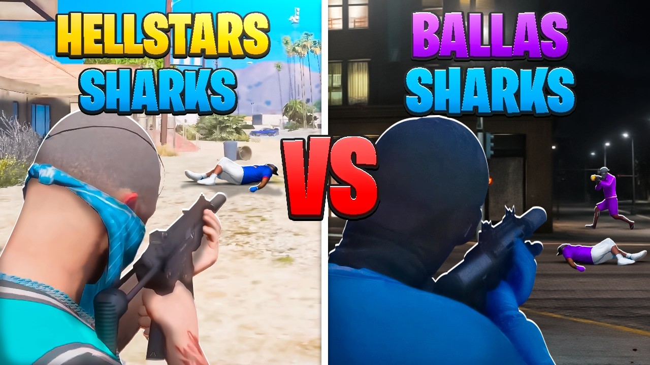 Fuimos a cazar a los Ballas y defendimos un territorio en un mismo video! Shks vs Hellstar y Ballas