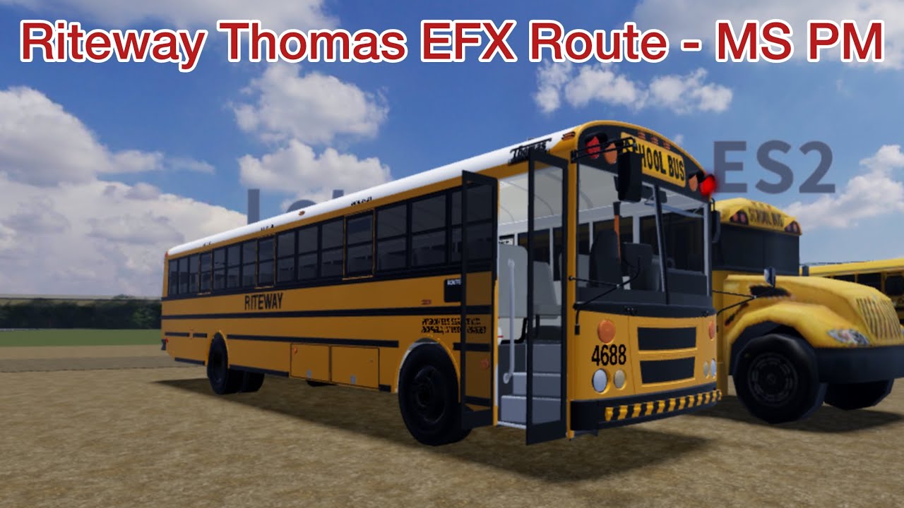 Thomas EFX MS PM Route | Riteway