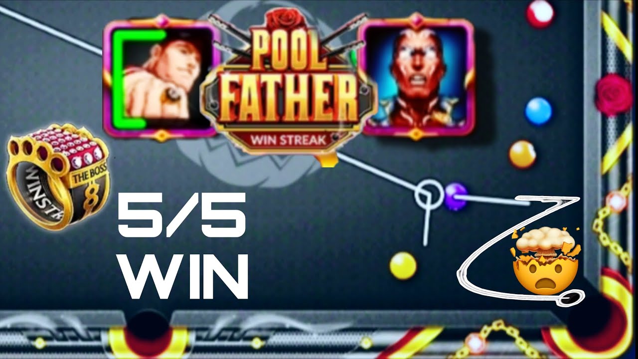 8ballpool-I got 1 ring of pool Father Win streak + subway surfers cue Level Max Armend 8bp 