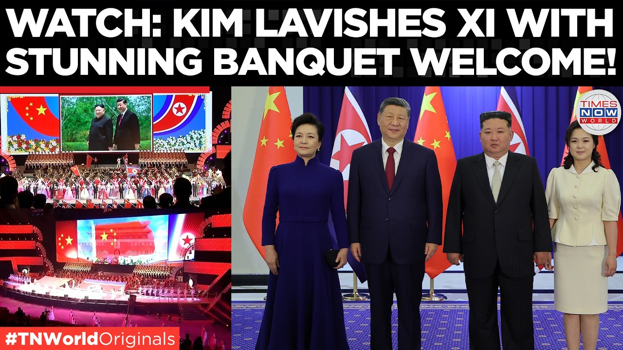 KIM WELCOMES XI: North Korea Hosts Lavish State Gala and Banquet for Chinese President