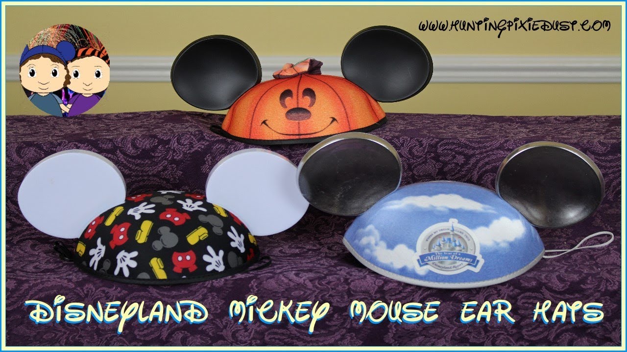 Disneyland Mickey Mouse Ear Hats