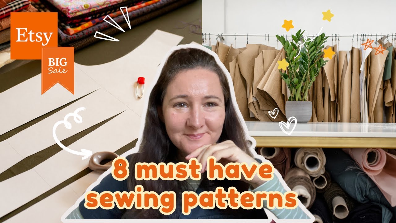 TOP 8 SEWING PATTERNS from the Etsy Sale
