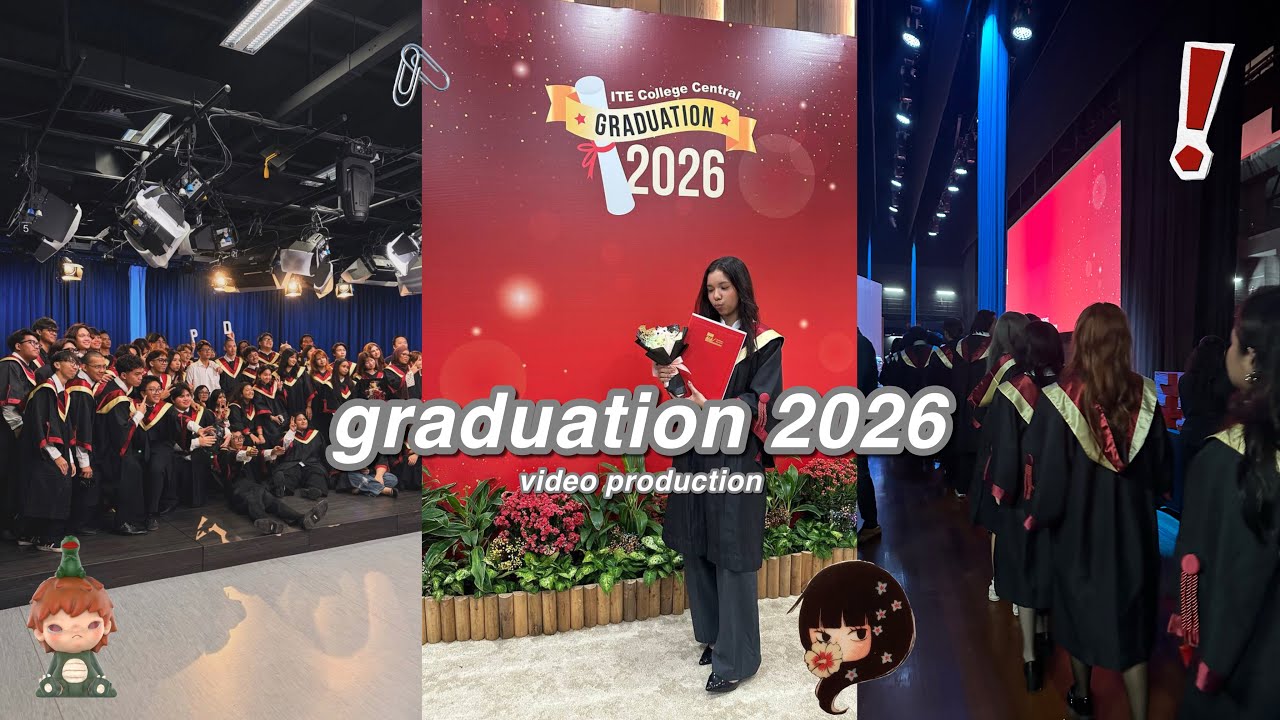 college diaries ୨୧ : graduation day 🎓 , prep, ceremony + post dinner