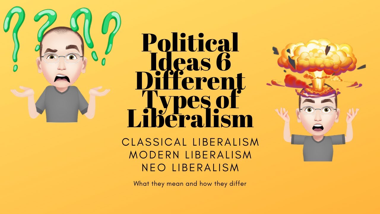 6 Political Ideas Liberalism Different Types