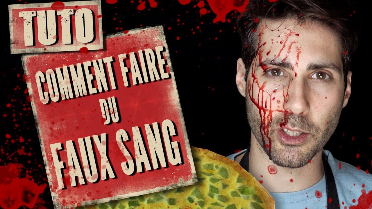 Comment faire du faux sang