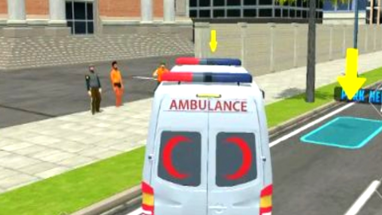City Ambulance Rescue Game Simulator 3D-Best City Ambulance Game Simulator 3D-Android Gameplay
