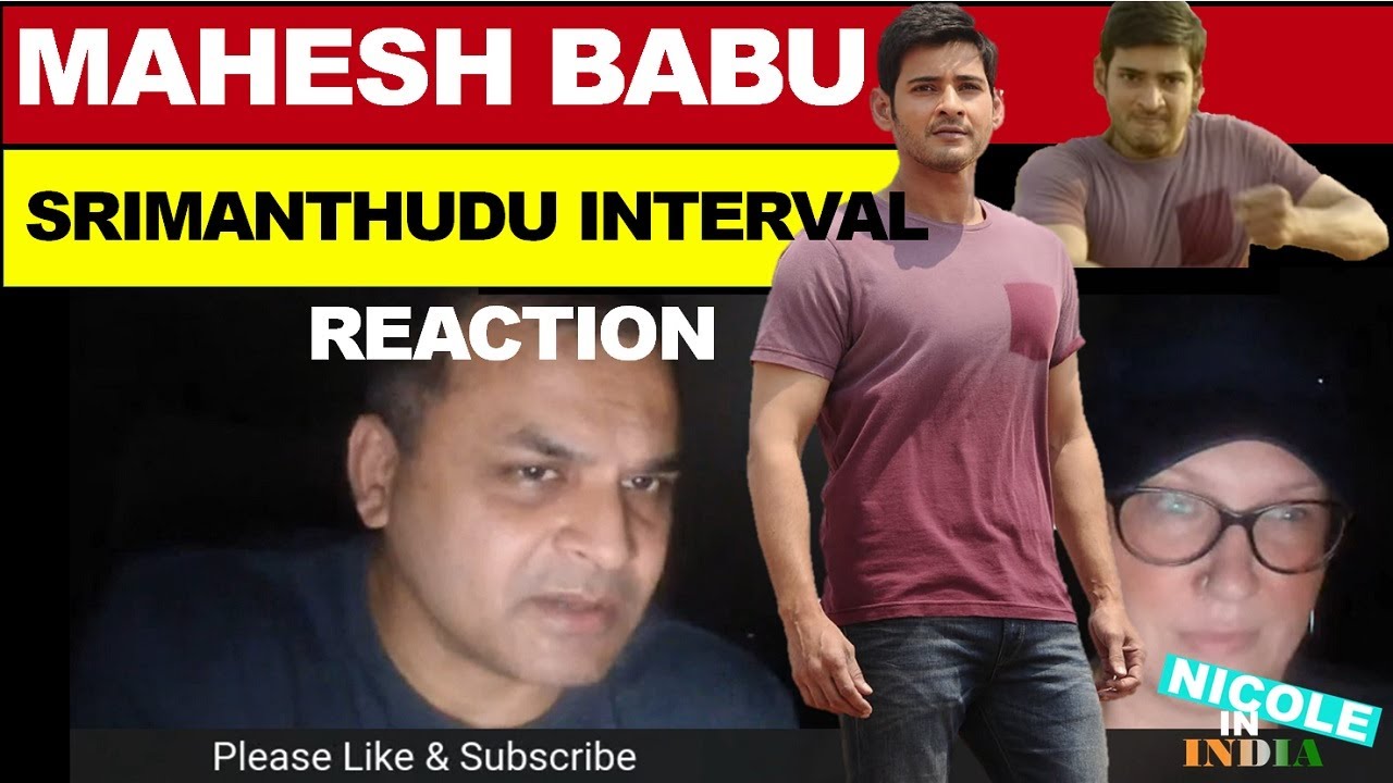 MAHESH BABU | SRIMANTHUDU INTERVAL FIGHT SCENE | REACTION
