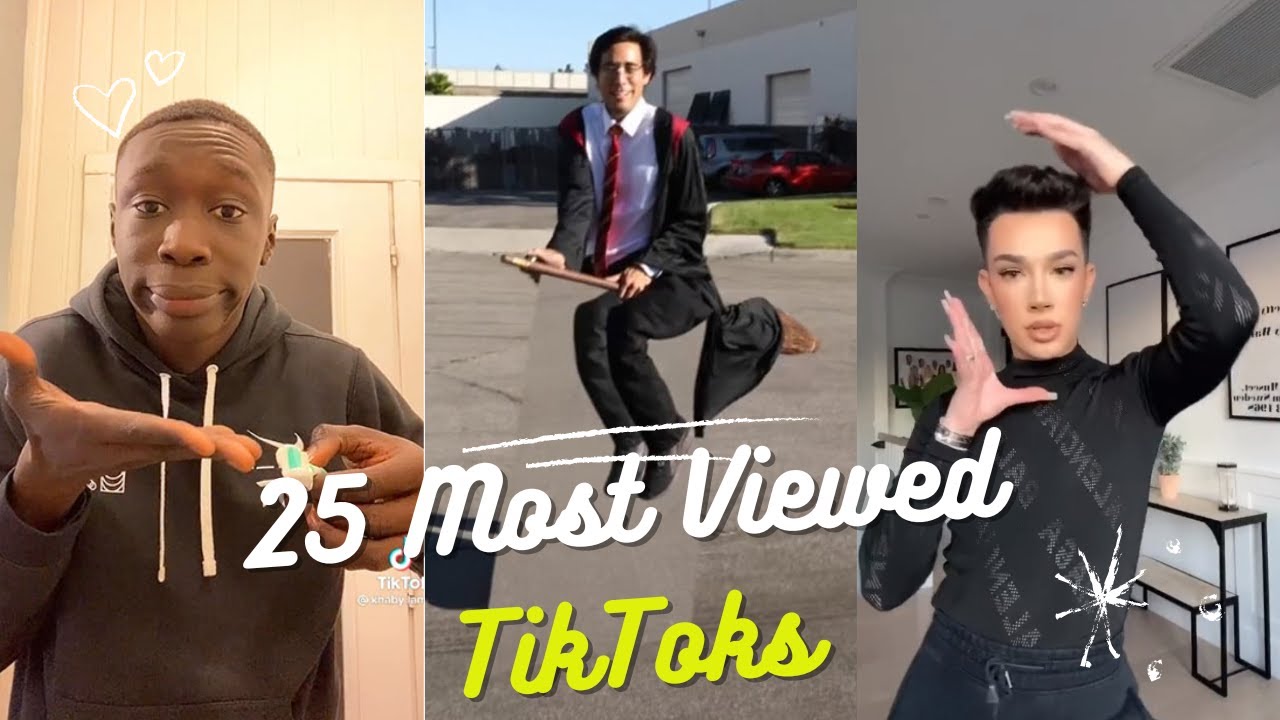 25 самых просматриваемых видео TikTok — вирусный TikTok 2023
