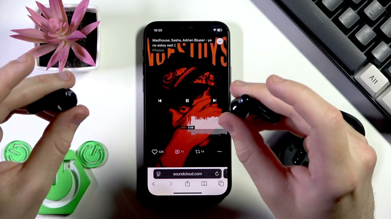 SOUNDCORE P40i — все элементы управления и жесты объяснены