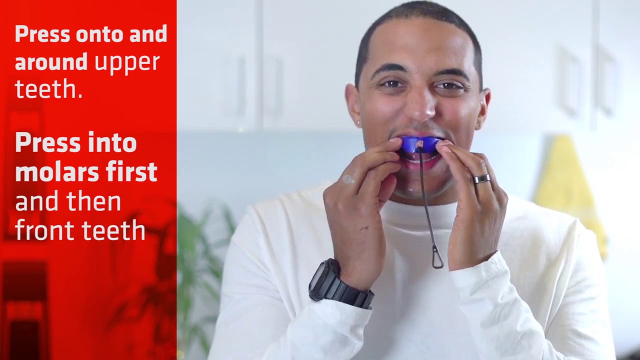 Shock Doctor | Gel Max Power, Gel Nano, Nano Double and Nano Double Fight mouthguard fitting video