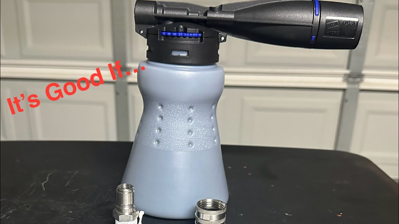 The Garden Hose Foam Cannon by MTM. An Honest Review.