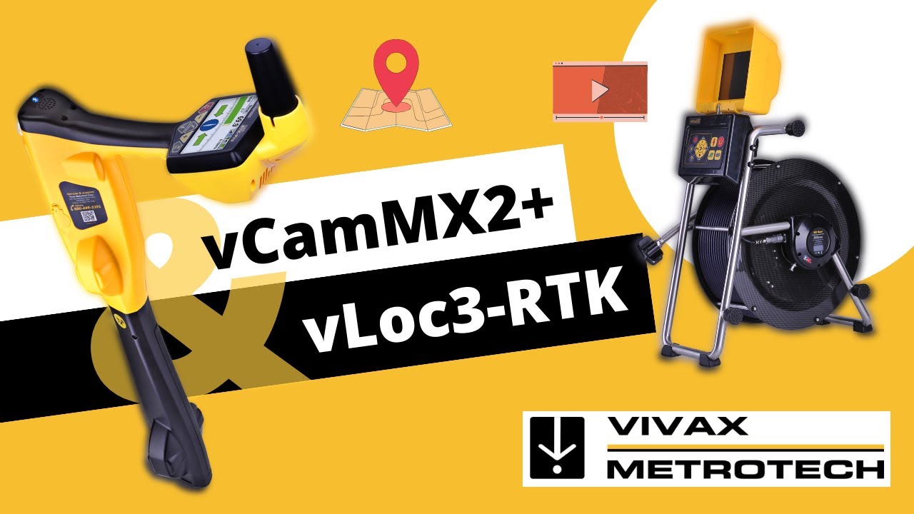 Passage caméra et détection d'un point de blocage avec le vLoc3-RTK et la caméra vCam-MX2+