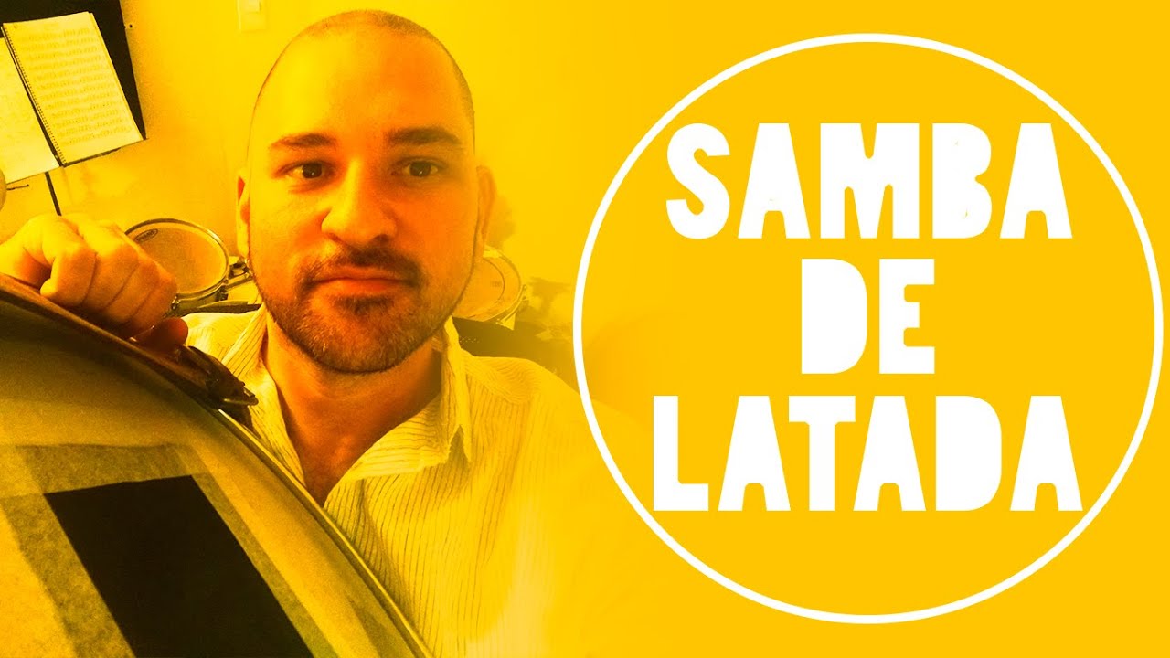 Como tocar SAMBA DE LATADA na zabumba  | Rafael Beibi