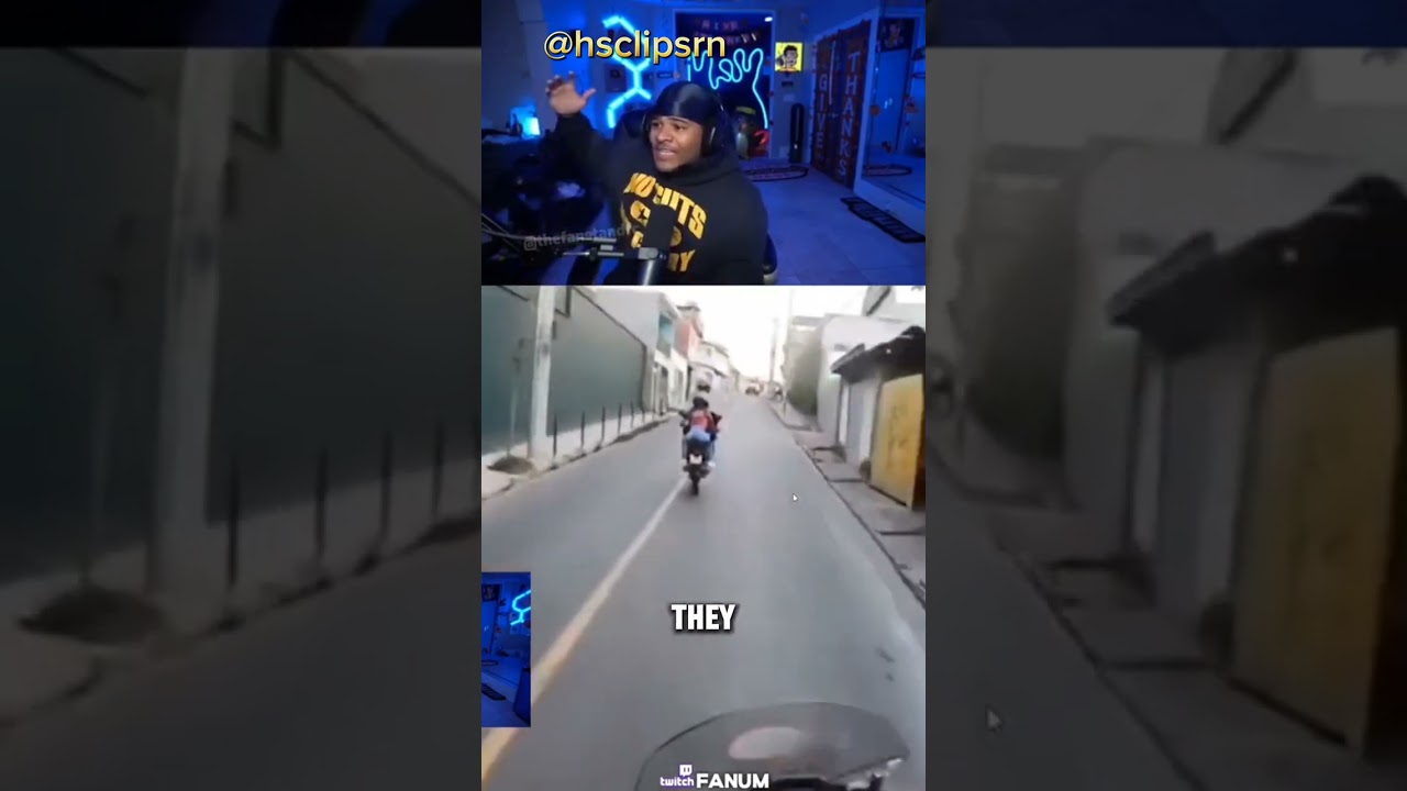 Fanum commentates over a police chase | 