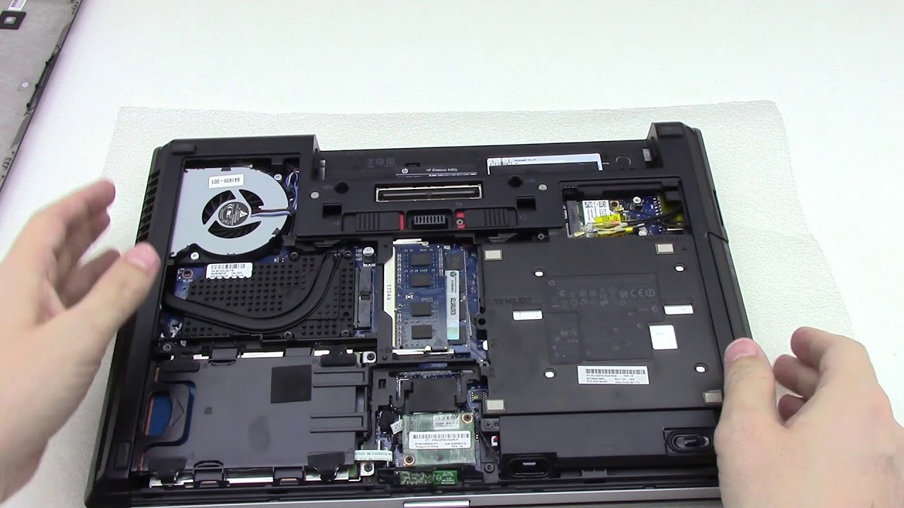How to add RAM on HP EliteBook 8460p