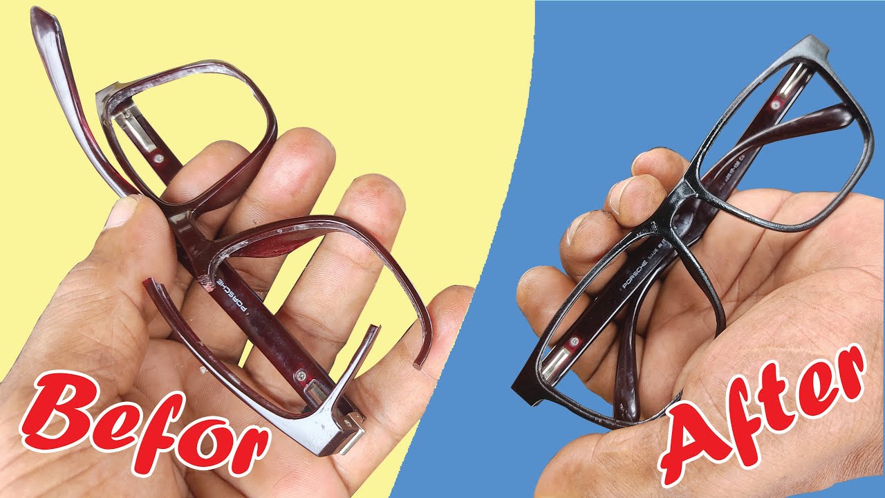 Broken Celluloid Goggles Restoration DIY | Fix Celluloid Frame Lifetime Strong |  @dreamfinder​