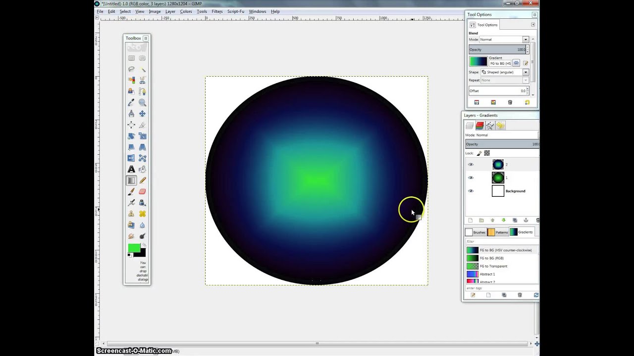 GIMP 2.8 Beginner Logo Tutorial!