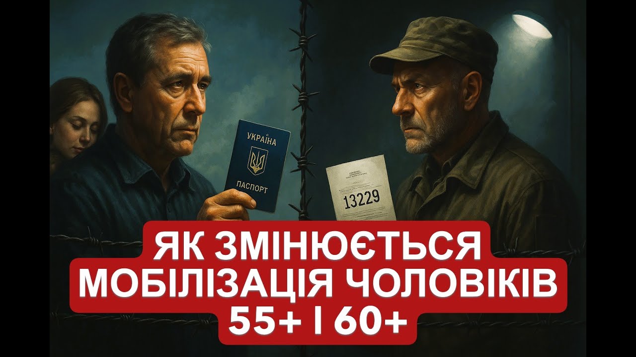 МОЖУТЬ МОБІЛІЗУВАТИ ПІСЛЯ 60. А 55+ ОБІЦЯЮТЬ ВІДПУСТИТИ. У ЧОМУ ПАСТКА?
