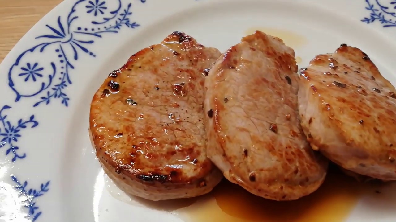 Vepřová panenka na medailonky (na minutku)