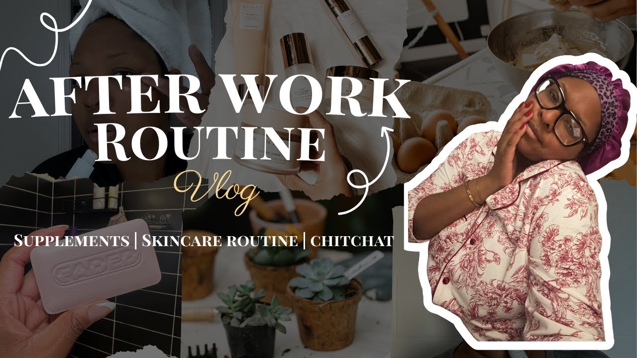 Realstic routine post 12 hour shift | Supplements | Skincare |  2026 wellness routine #routine #vlog