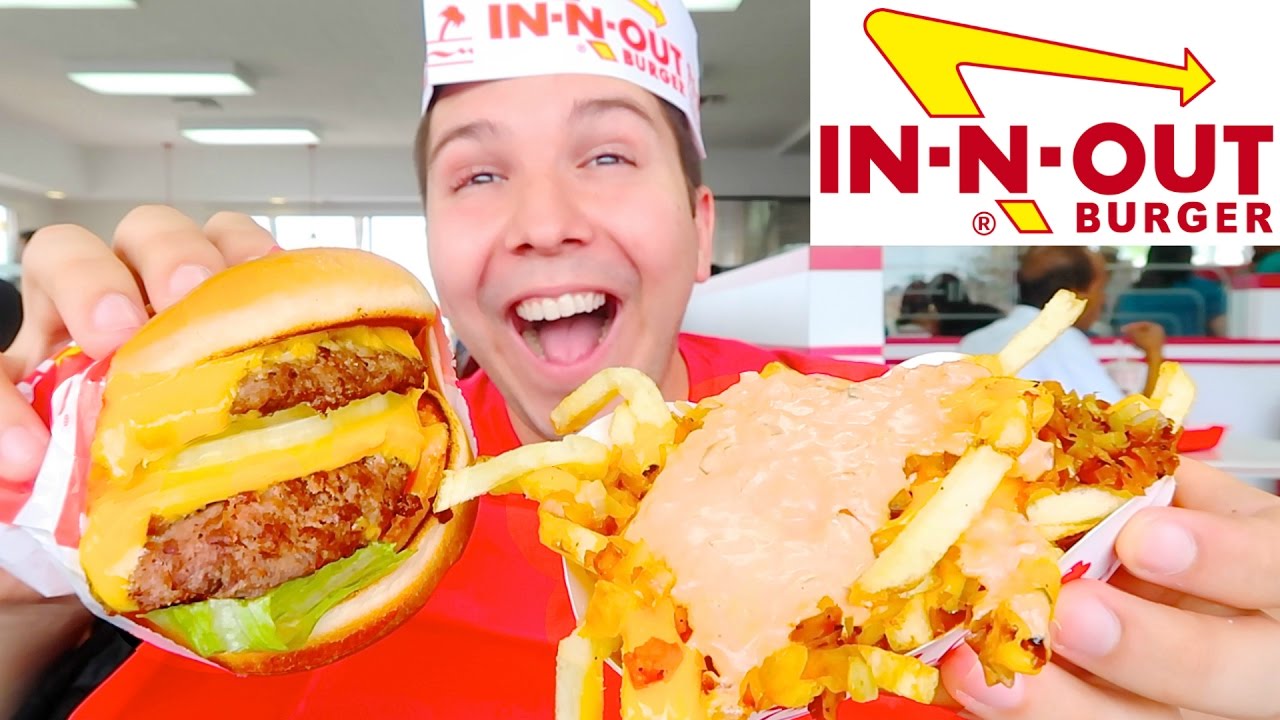 In-N-Out Burger • MUKBANG