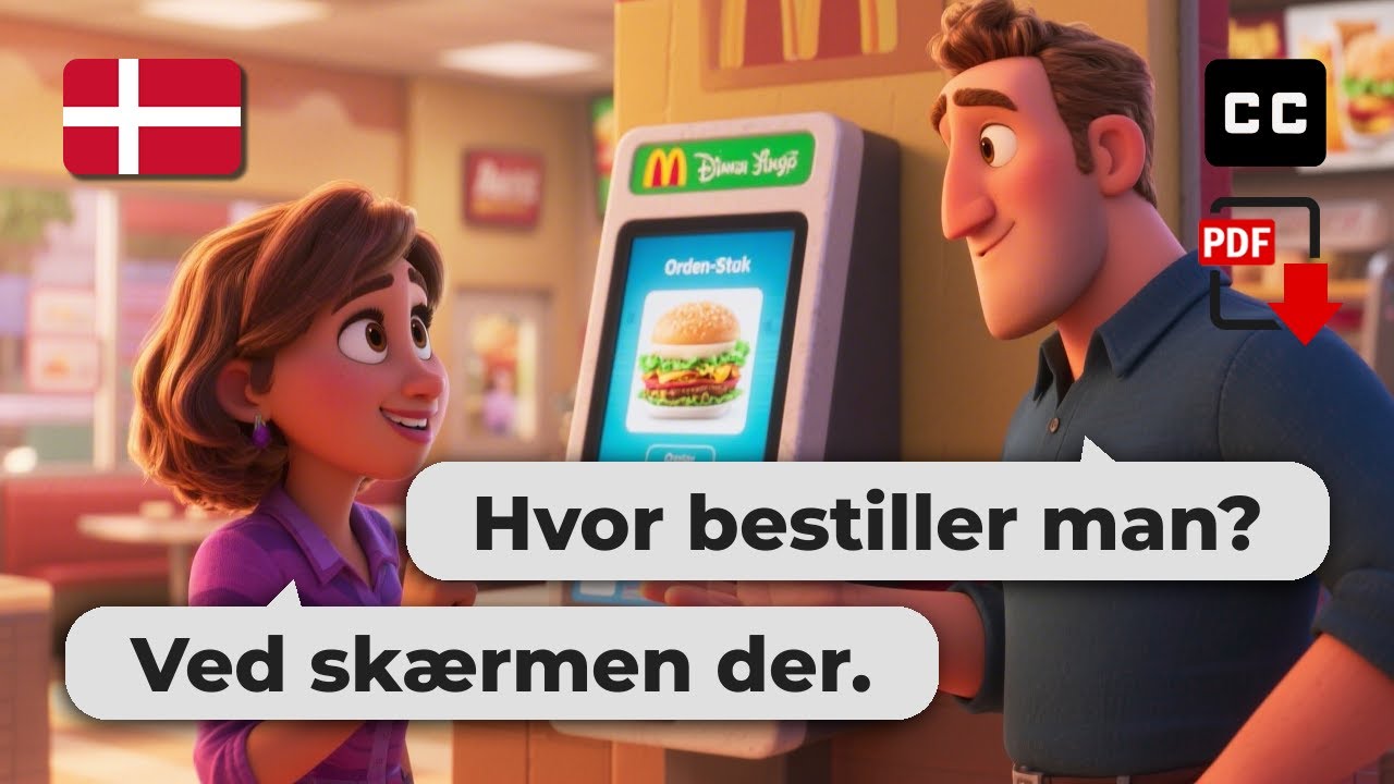 10 Real-Life Danish Dialogues to Learn Danish for Beginners 🇩🇰