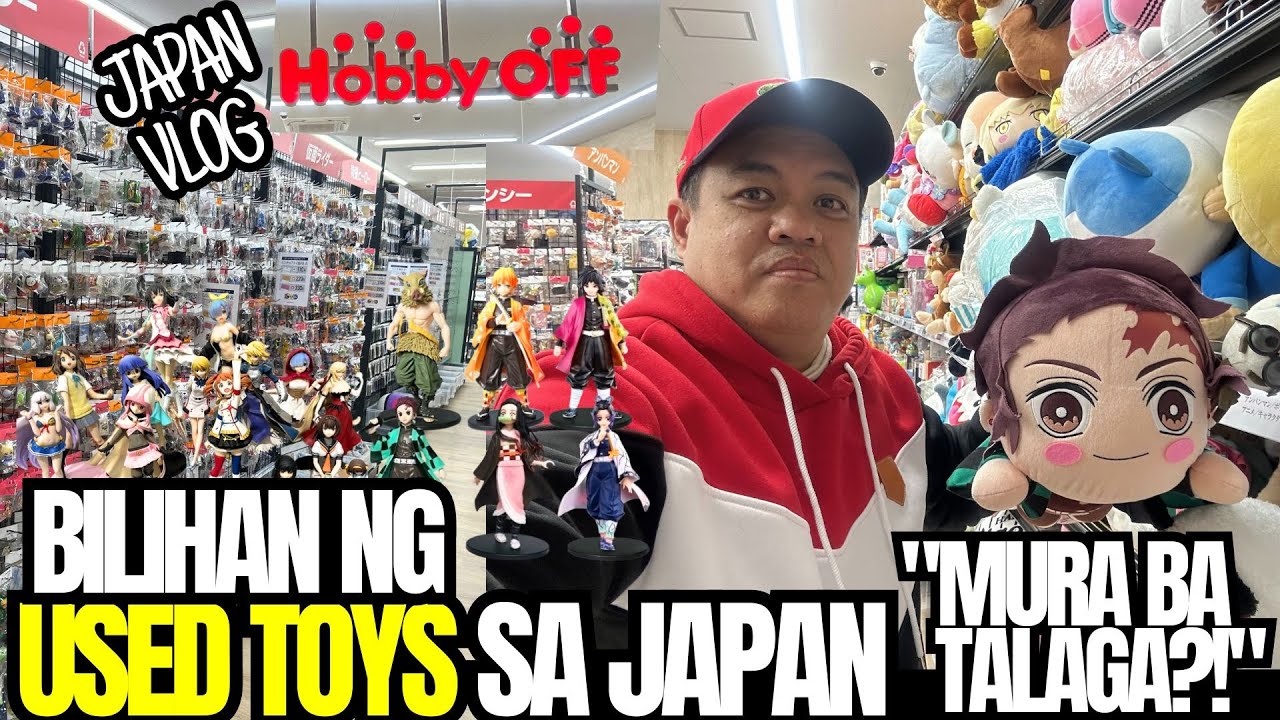 2025 Japan Ukay-Ukay Toy Hunting 🧸🔥 | Hobby Off Secondhand Anime Figures & Plushies (Part 1)
