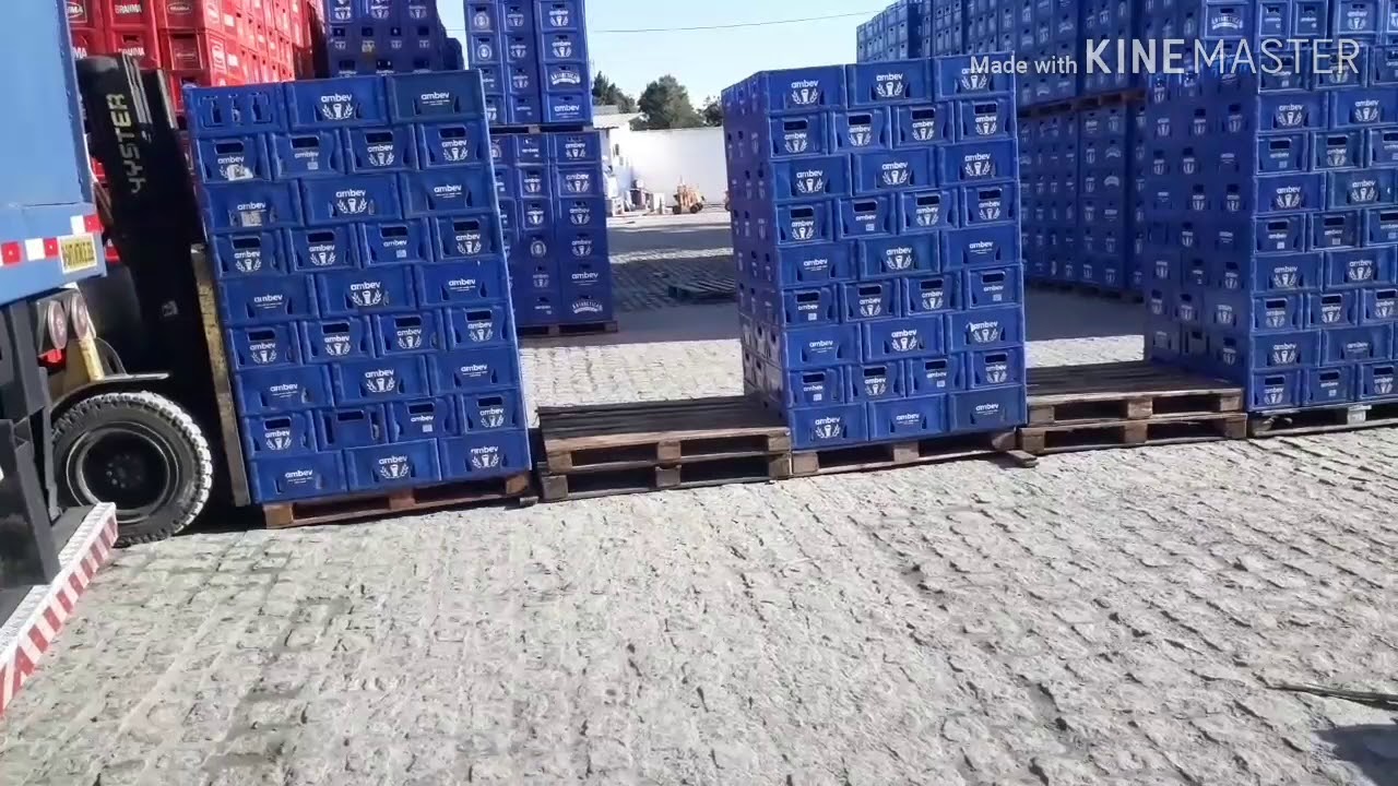 EP:71/19 TRANSBORDO DE PALETE DE CERVEJA, VEJA NA PRÁTICA