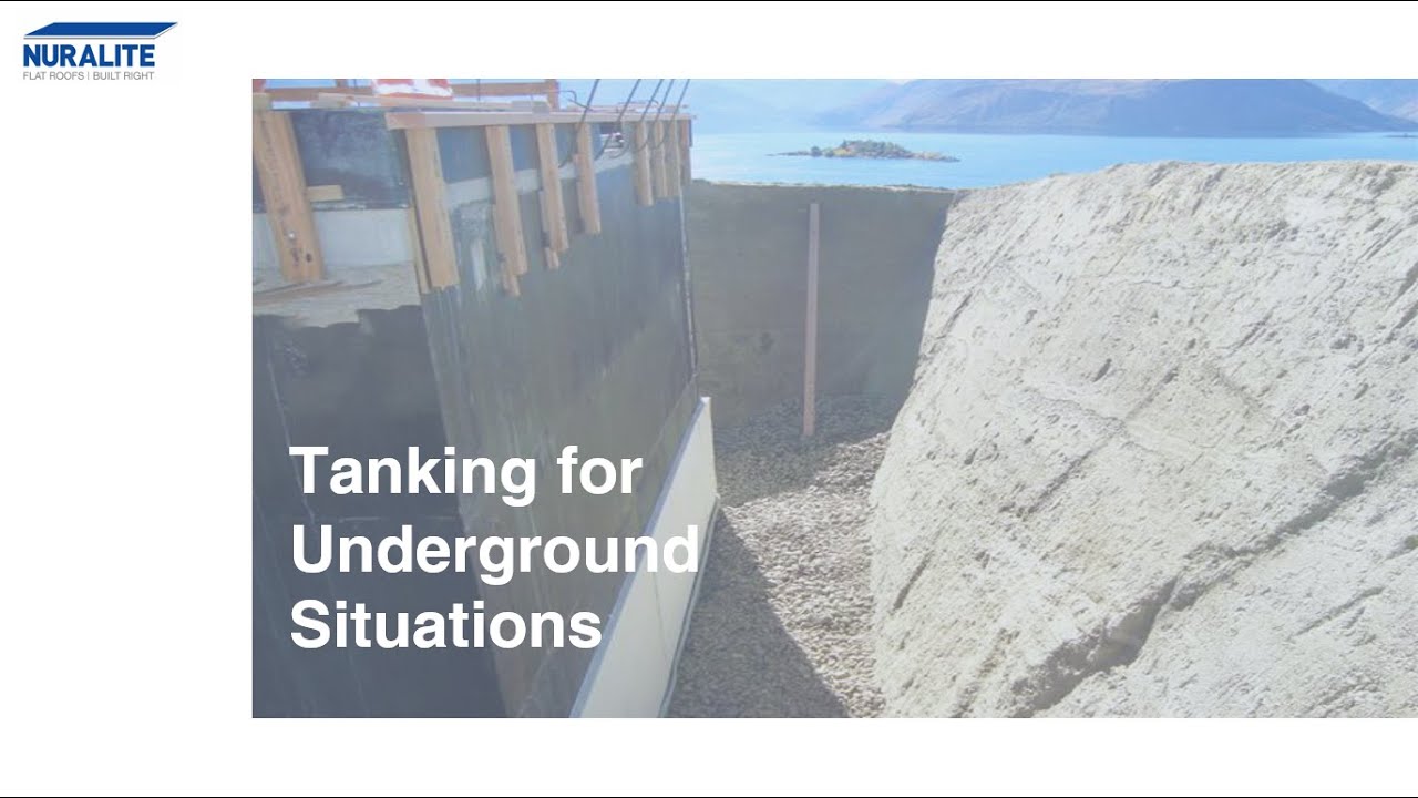 Nuralite Waterproofing // Tanking for Underground Situations