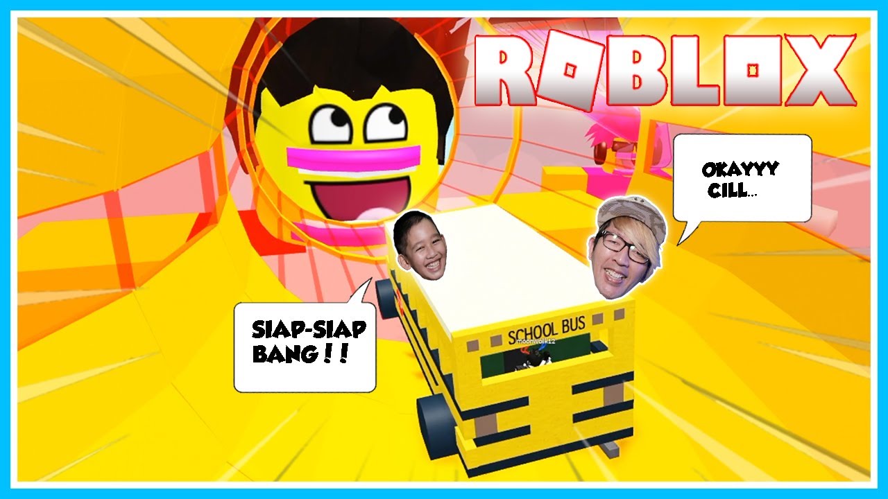 BANG CUPU DAN MIKOCIL JADI SUPIR BIS SEKOLAH ROBLOX