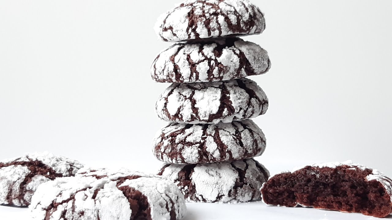 Chocolate Crinkle Cookies | So Easy and Delicious