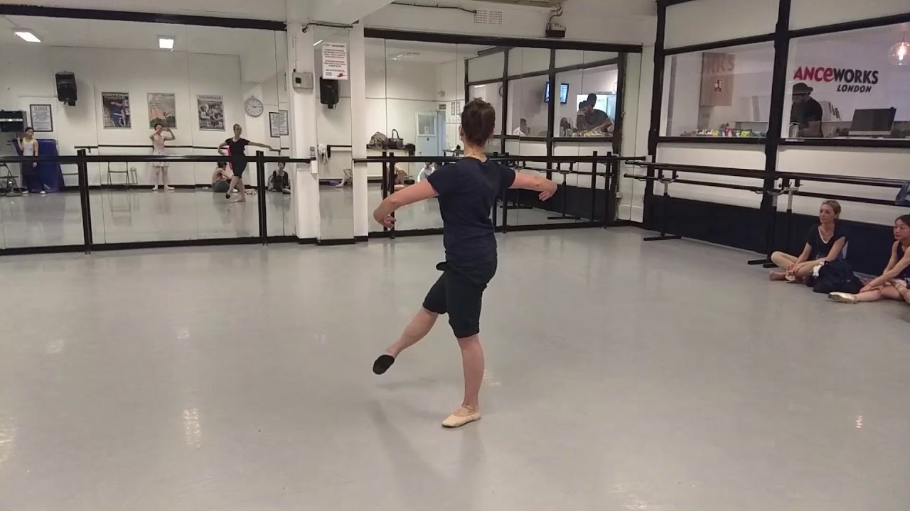 battement tendu & pas de chéval combination: ballet tutorial (beginner_