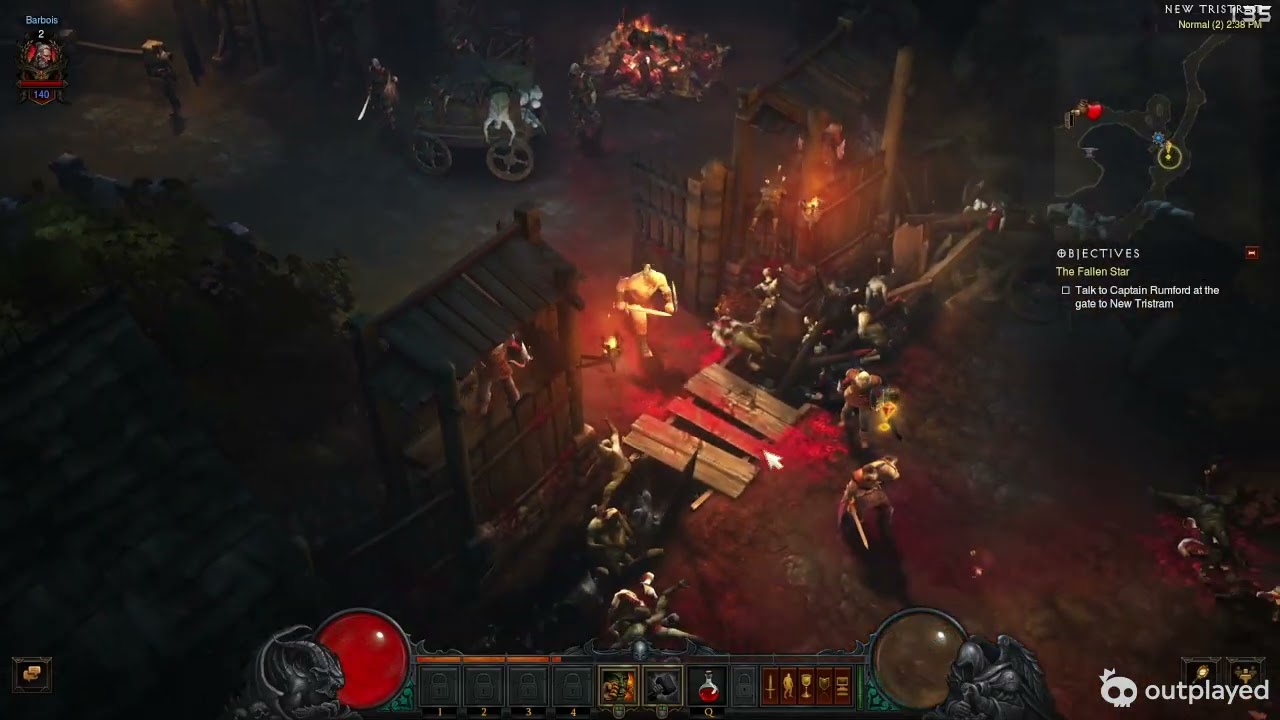 Diablo III (Barbarian) Gameplay #1
