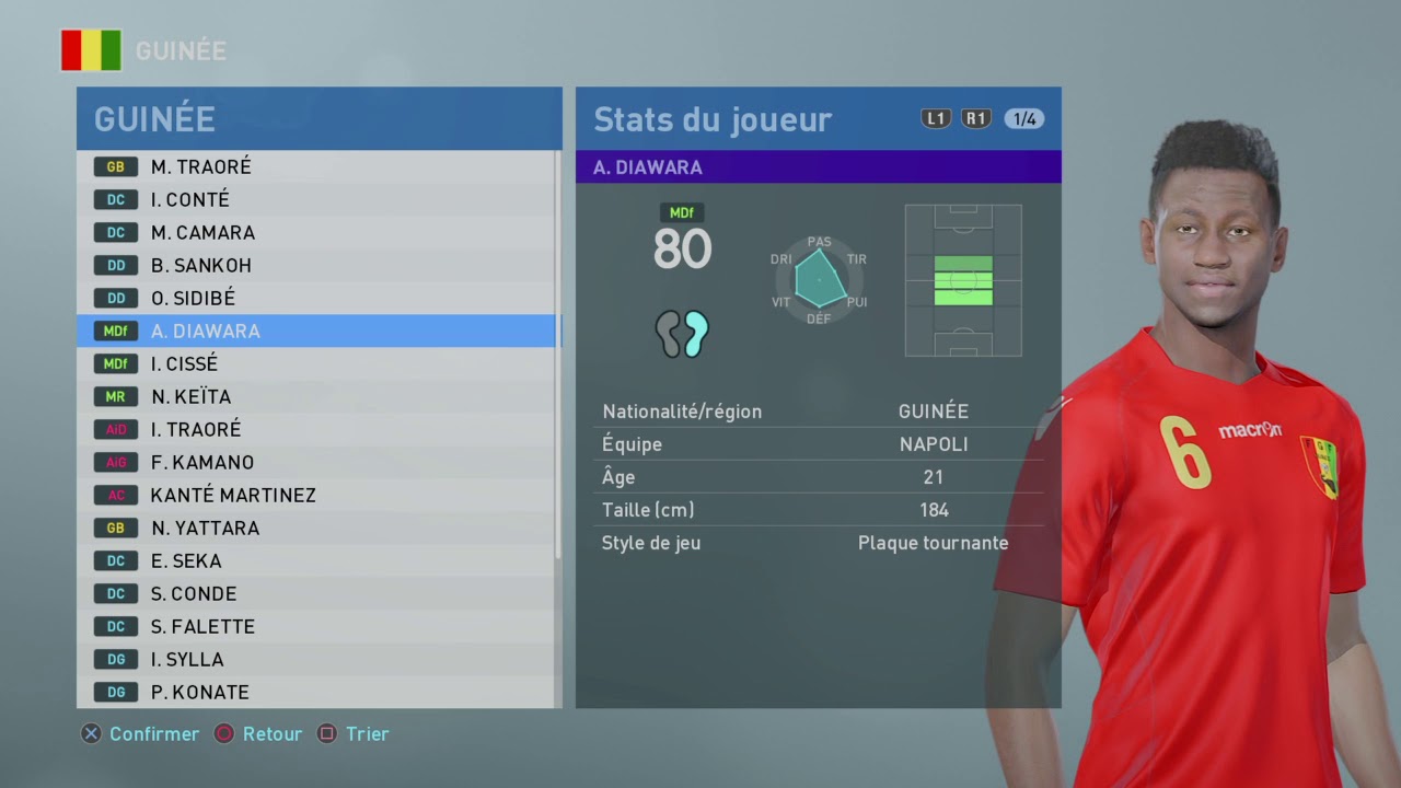 PES 2019 Africa National Team