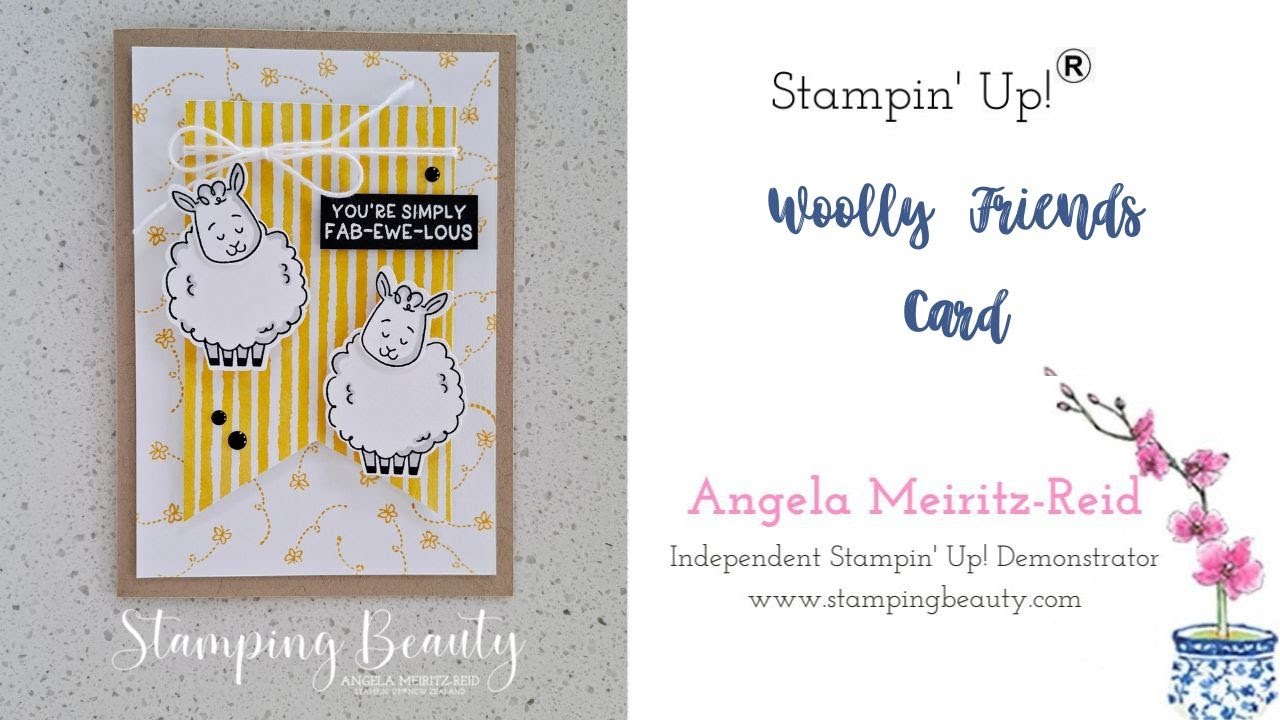 WOOLLY FRIENDS CARD | FACEBOOK LIVE