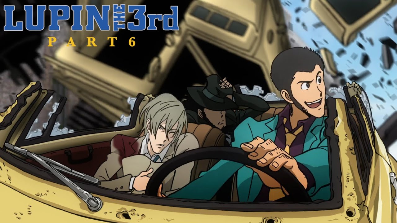 LUPIN THE 3rd PART 6 | Epic London Car Chase! | English Dub