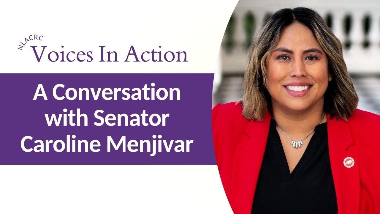 A Conversation with Senator Caroline Menjivar