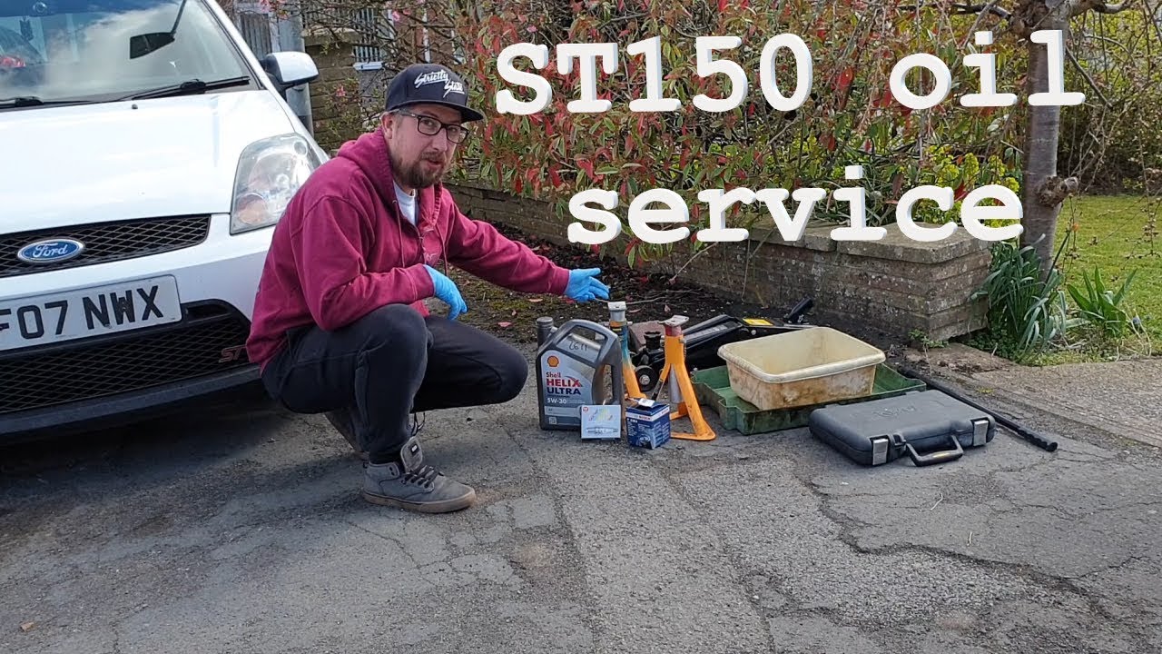 How to change the oil and spark plugs on a mk6 Fiesta ST