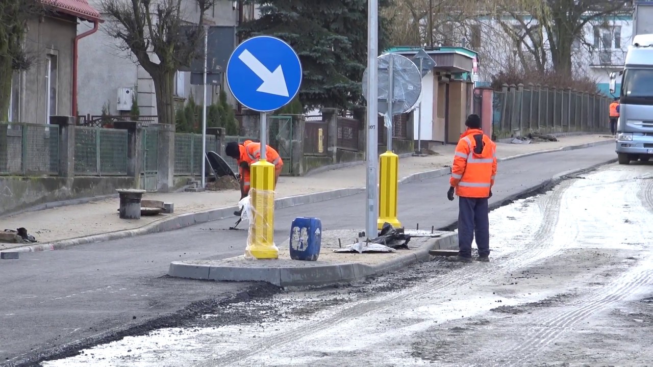 Remont ulicy Ogrodowej w Szubinie dobiega końca