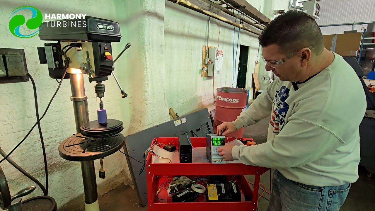 Wind Turbine vs Drill Press... Seriously?